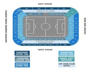 Stamford Bridge Stadium Seating Map Chelsea Ticket Price