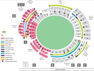 Sydney Cricket Ground Seating Chart Map and Ticket Booking Process