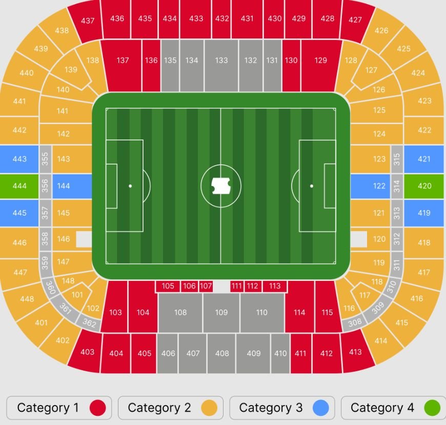 Stadium 974 Seating Map