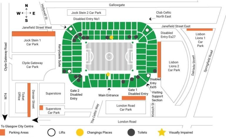 Celtic Park Seating Plan 2024, Celtic Park Stadium Tickets Price