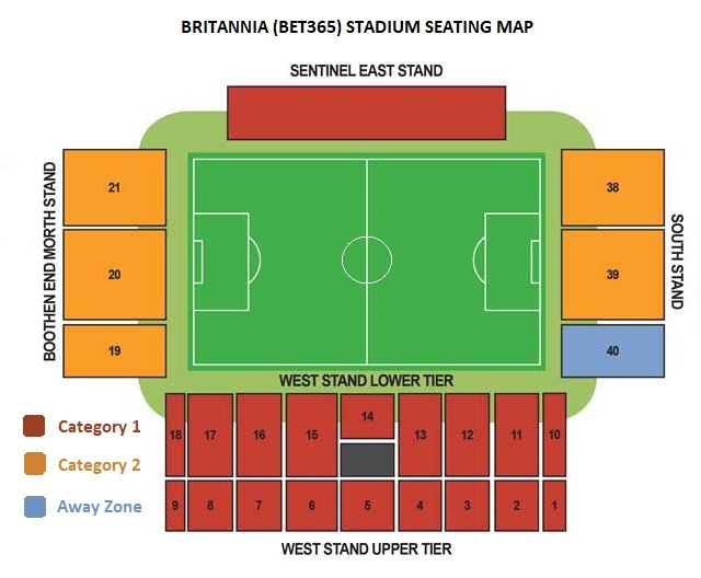 Bet365 Stadium Seating Plan Ticket Price And Booking Parking Map