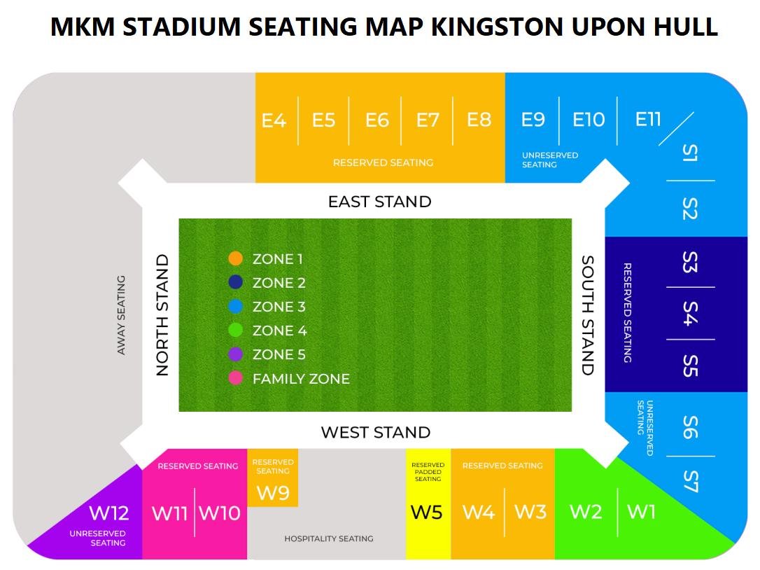 Mkm Stadium Seating Plan Ticket Price And Ticket Booking Parking Map