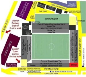 Portman Stadium Seating Plan, Ticket Price and Booking, Parking Map