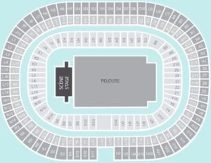 Stade De France Seating Plan With Seat Numbers, National Stadium Seat 