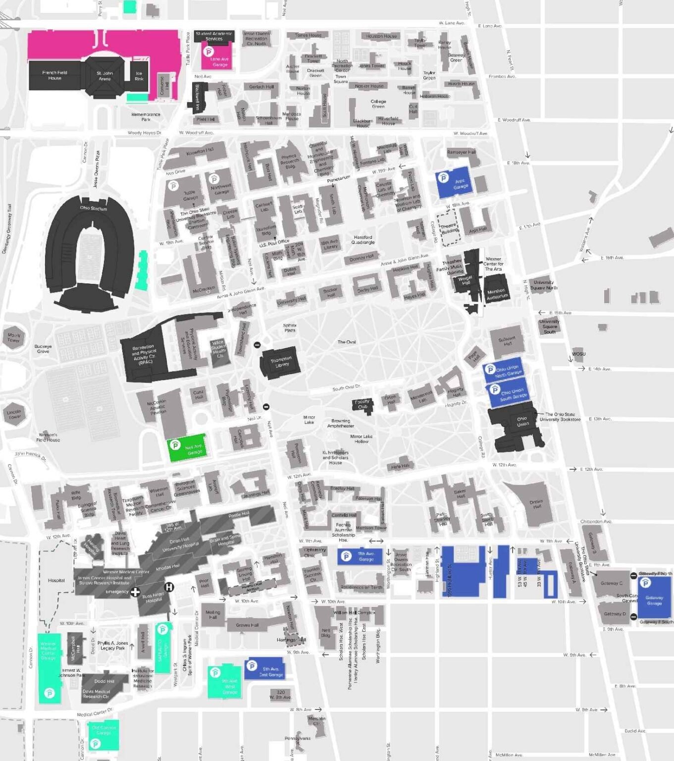 Ohio Stadium Seating Map, Ticket Price, Booking, Parking Map