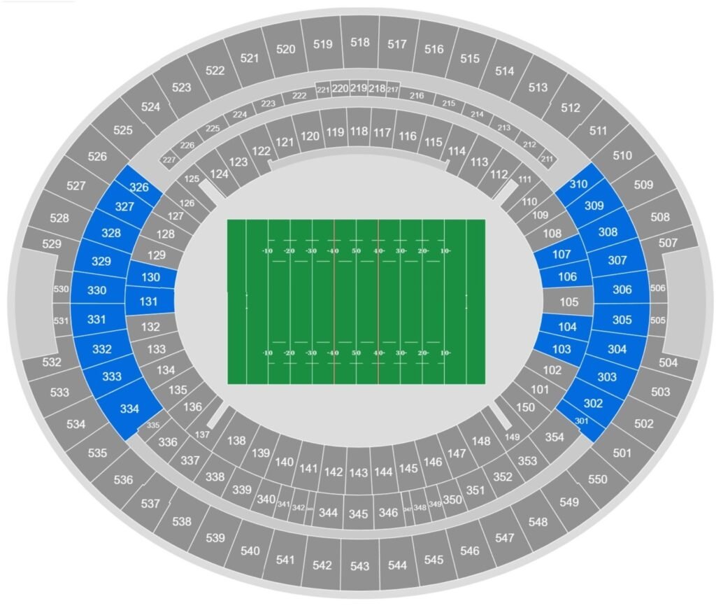 Perth Optus Stadium Seating Map 2024 with Rows, Parking Map, Tickets ...