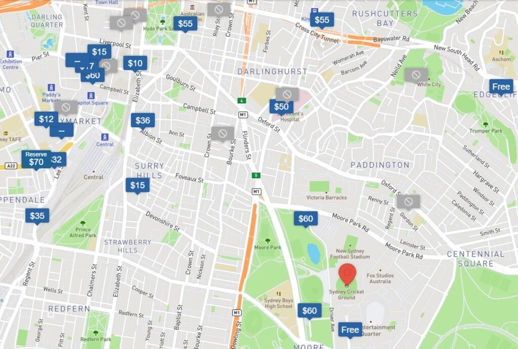 Sydney Cricket Ground Seating Map 2023 with Rows, Parking Map, Tickets Price, Booking
