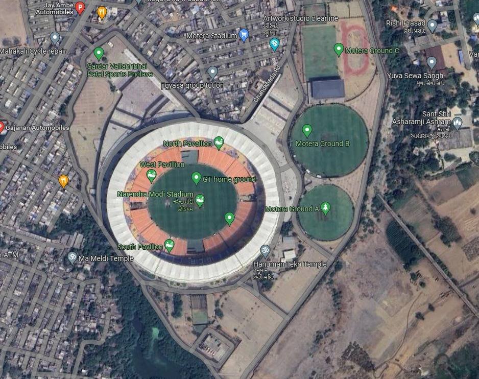 Narendra Modi Stadium Parking