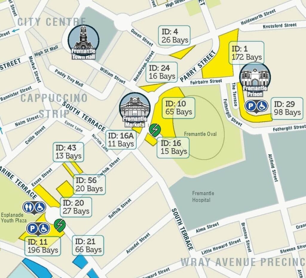 Fremantle Oval Seating Map 2024 with Rows, Parking, Tickets Price, Booking