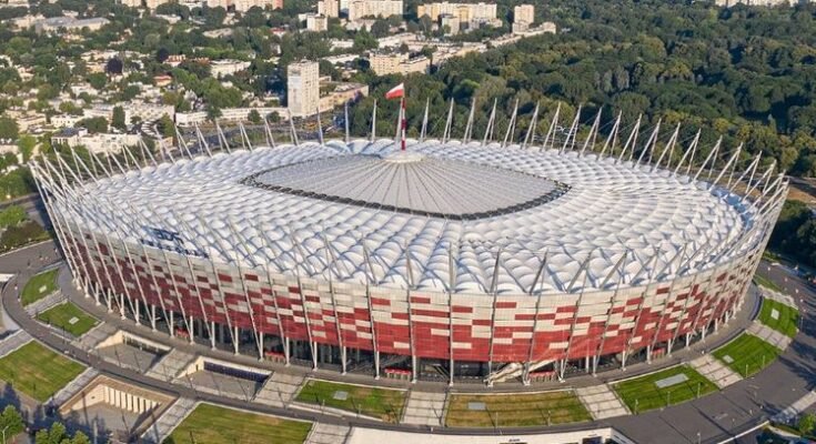 Stadion Narodowy Warsaw, Poland