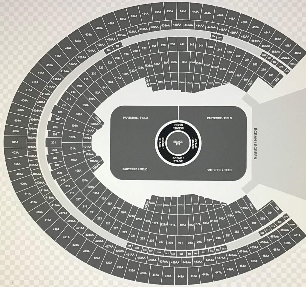 Olympic Stadium Montreal Seating Plan 2024 Olympic Stadium Seat Map